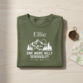Ellie military green folded