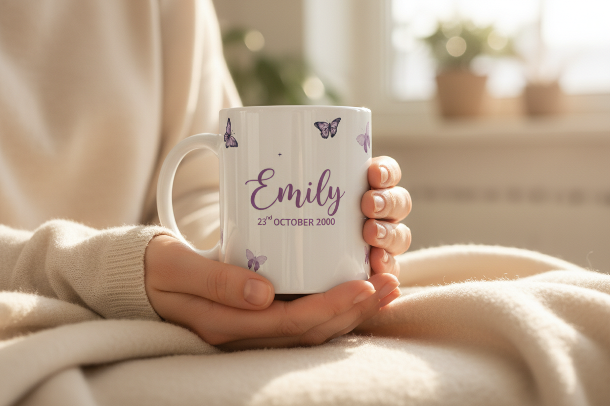 Emily Butterfly Mug