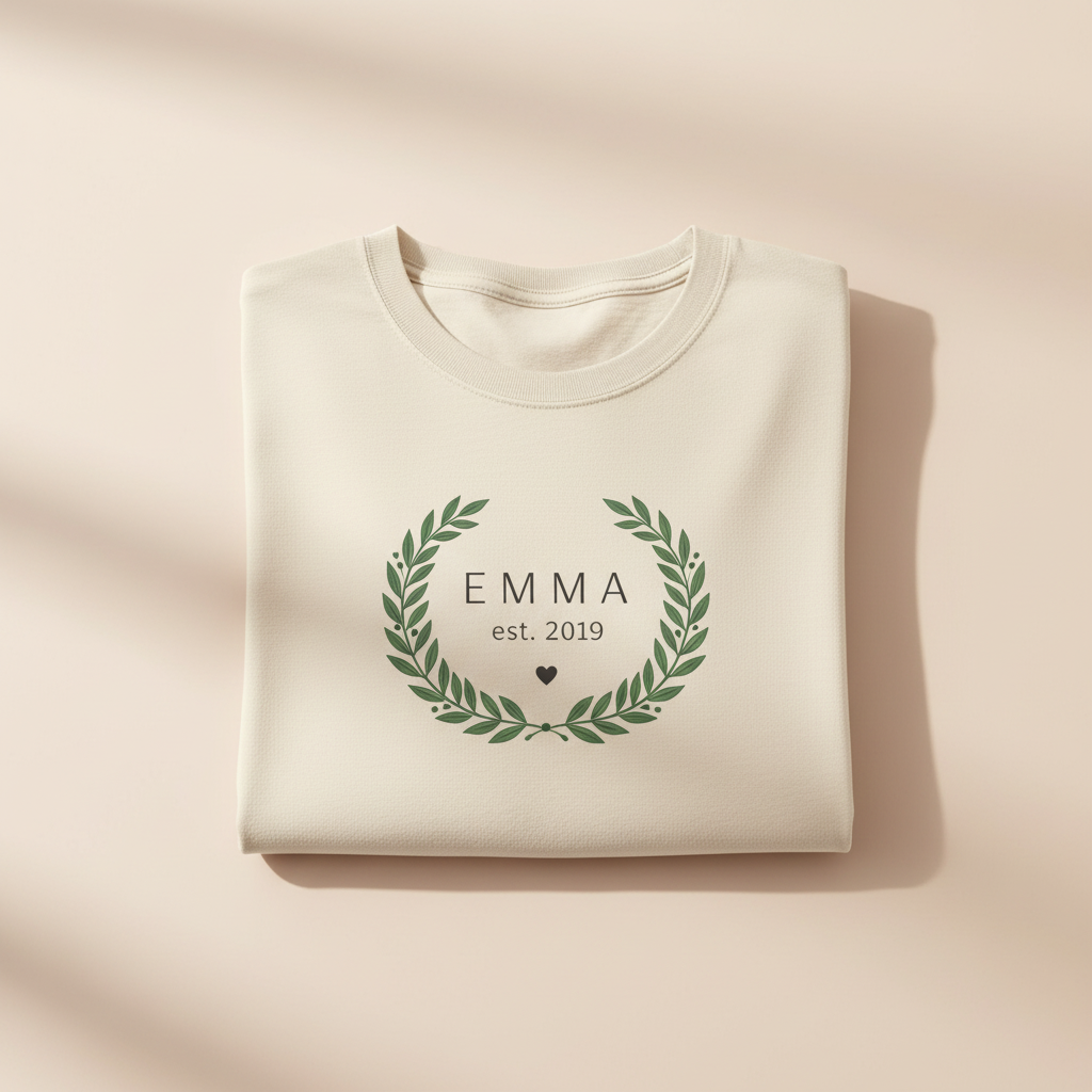 Emma est. 2019 — Natural/cream folded