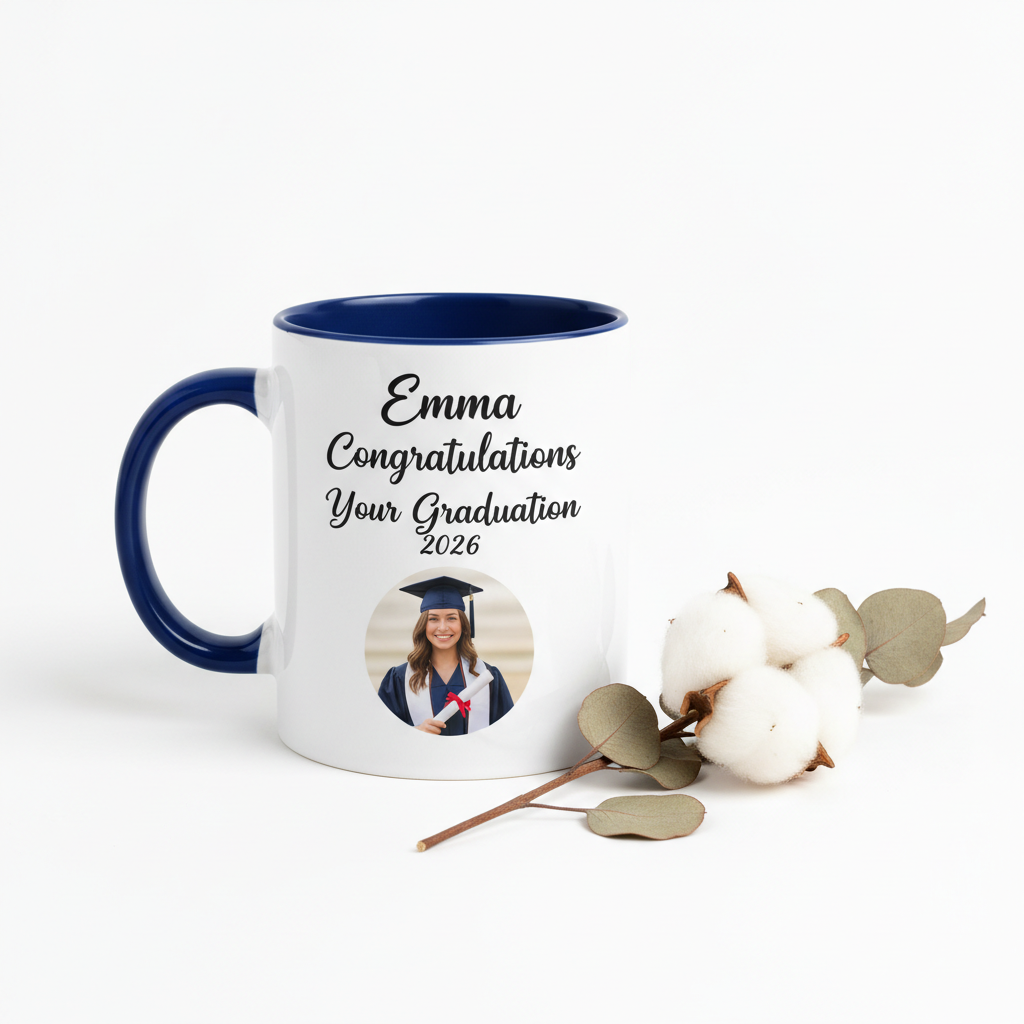 Personalised Graduation Coffee/Tea Mugs, 11oz - Alley Crafters