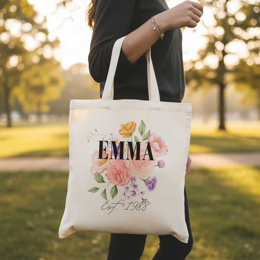 Emma tote low angle park