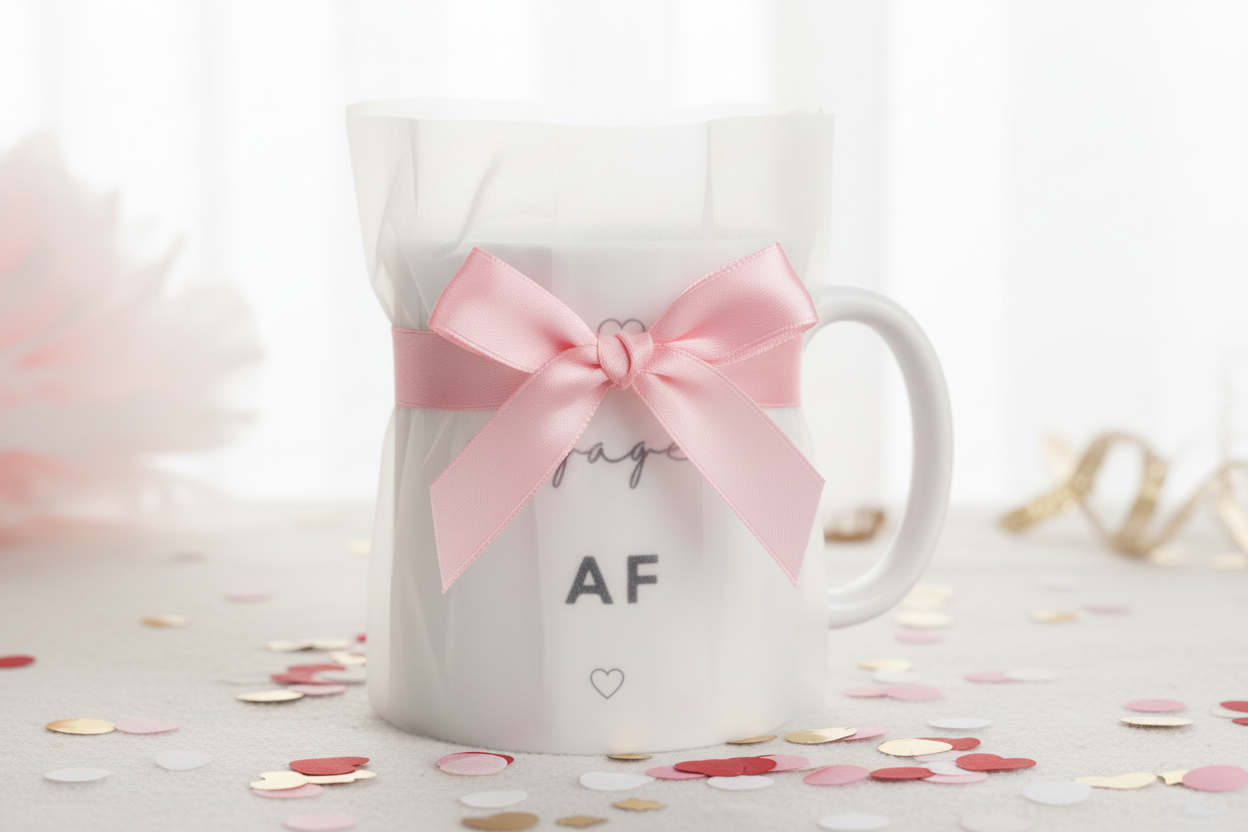Engaged AF — vellum wrap