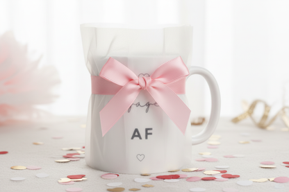Engaged AF — vellum wrap
