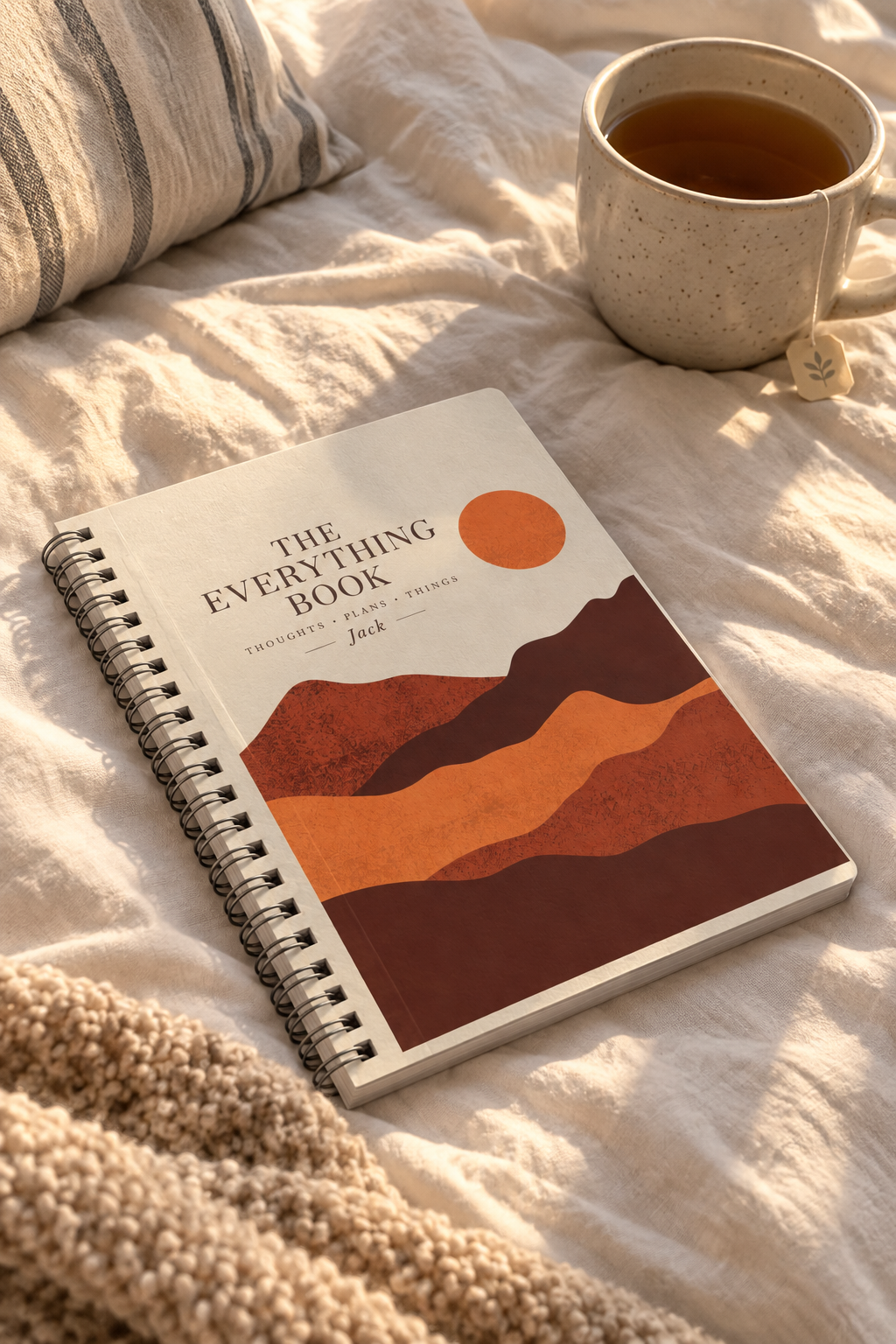 Everything Book UGC - Jack, bed with tea
