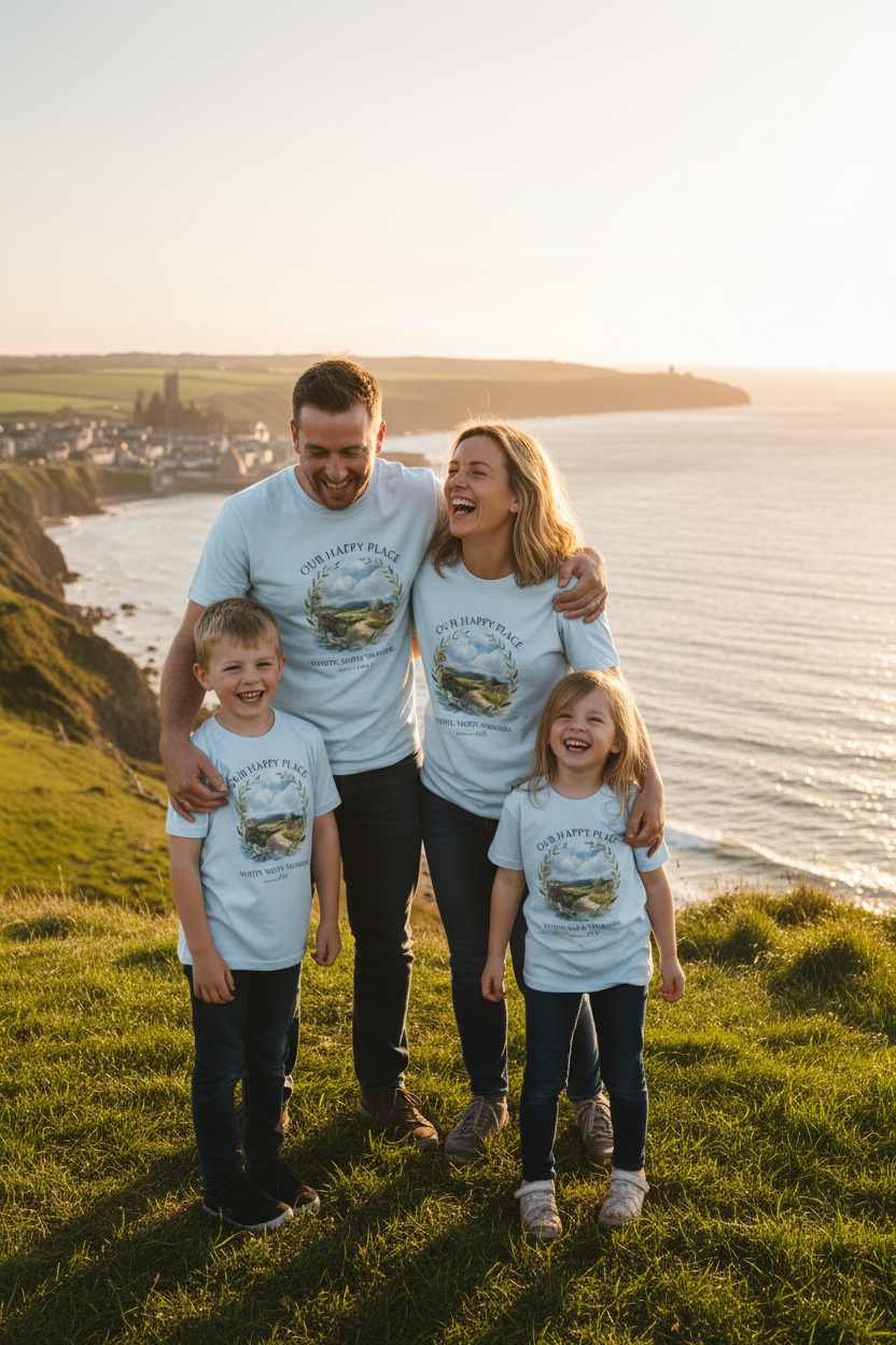 Family clifftop Whitby