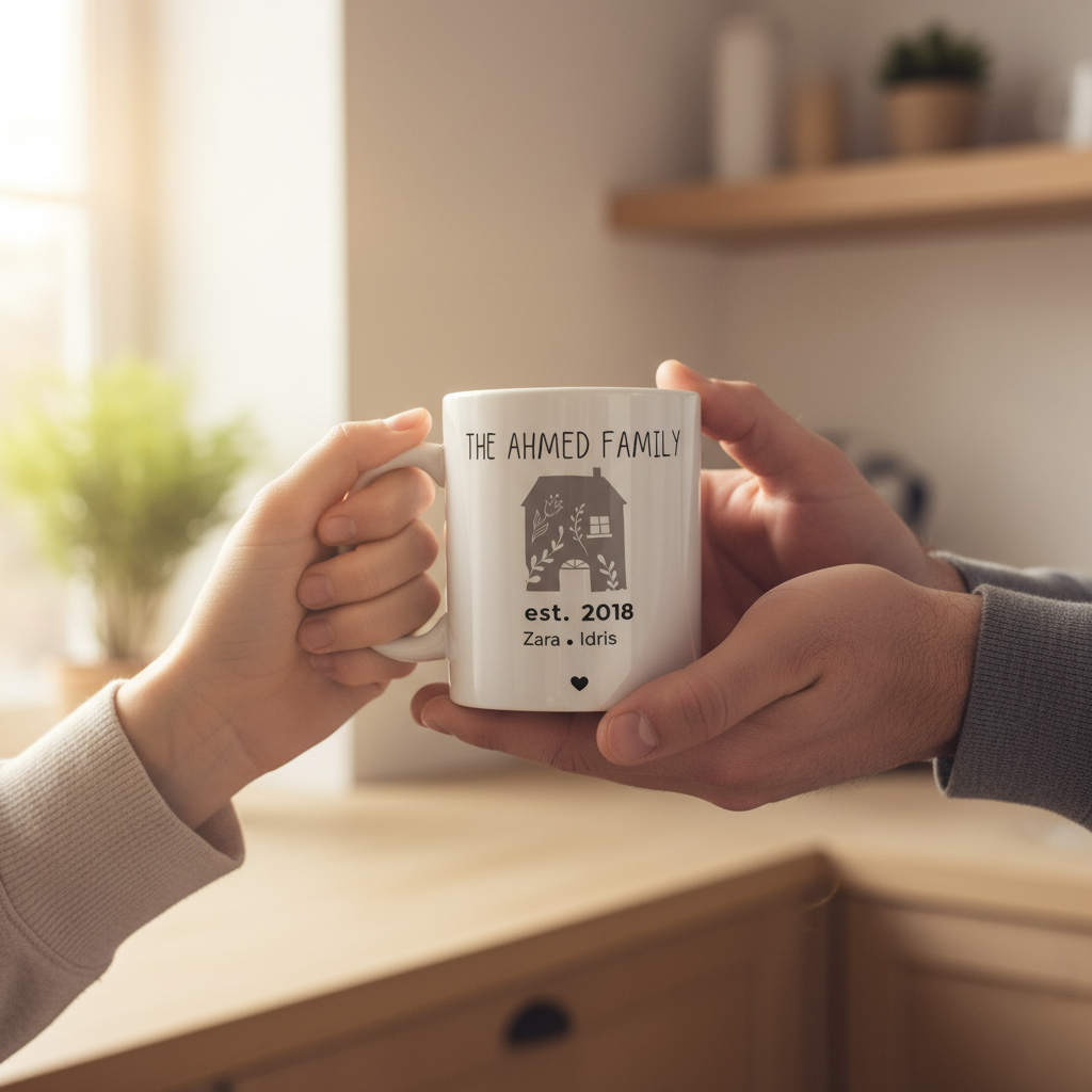 Family Mug - Couple Hands