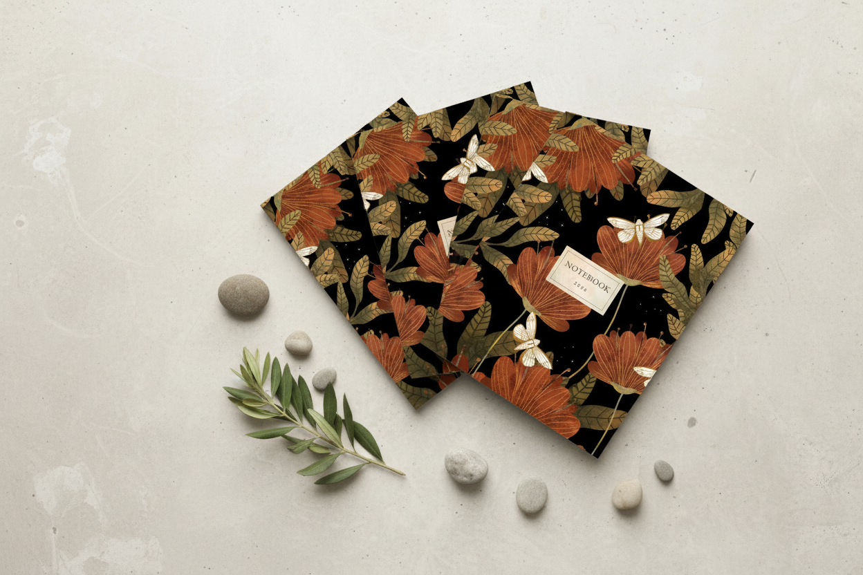 Fanned out on concrete