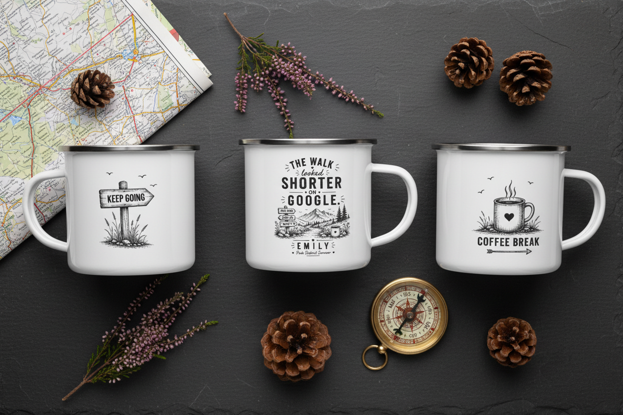 Flat lay gift set