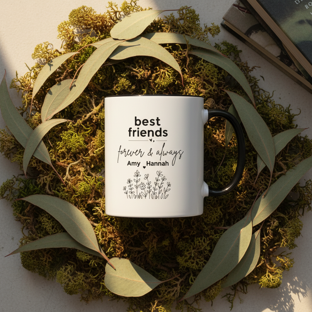 Flat lay UGC mockup