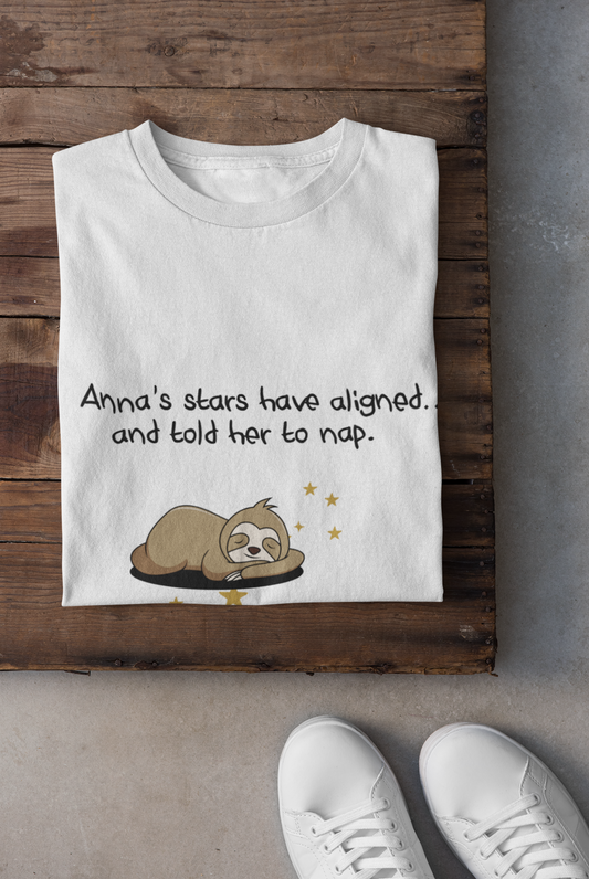 Funny Stars Aligned Nap Unisex T-Shirt