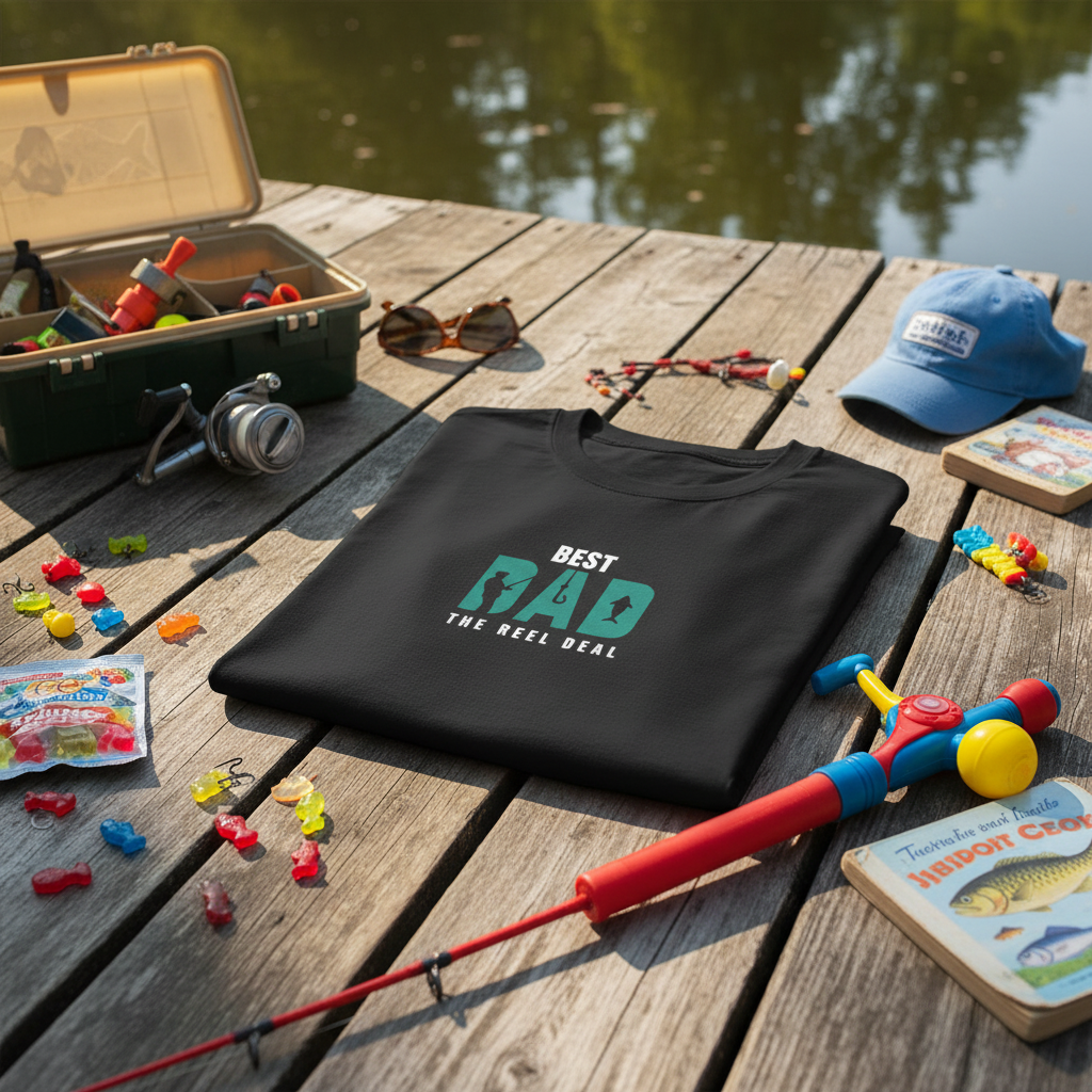 Folded with accessories