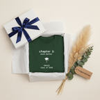 Forest green tee — Grace gift box