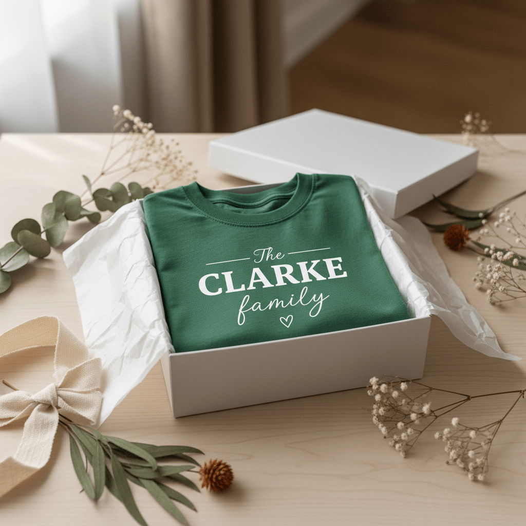 Kids' Personalised Family Name Tee | Matching Family Gift - AlleyCrafters
