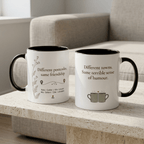 Personalised Long Distance Friendship Mug – Different Postcodes - #AlleyCrafters