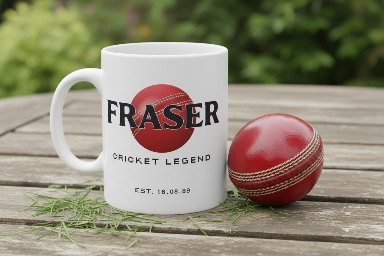 Fraser Cricket Mug