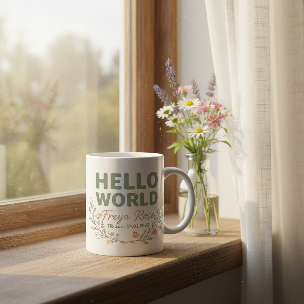 Freya Rose windowsill