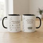 Personalised Long Distance Friendship Mug – Different Postcodes - #AlleyCrafters