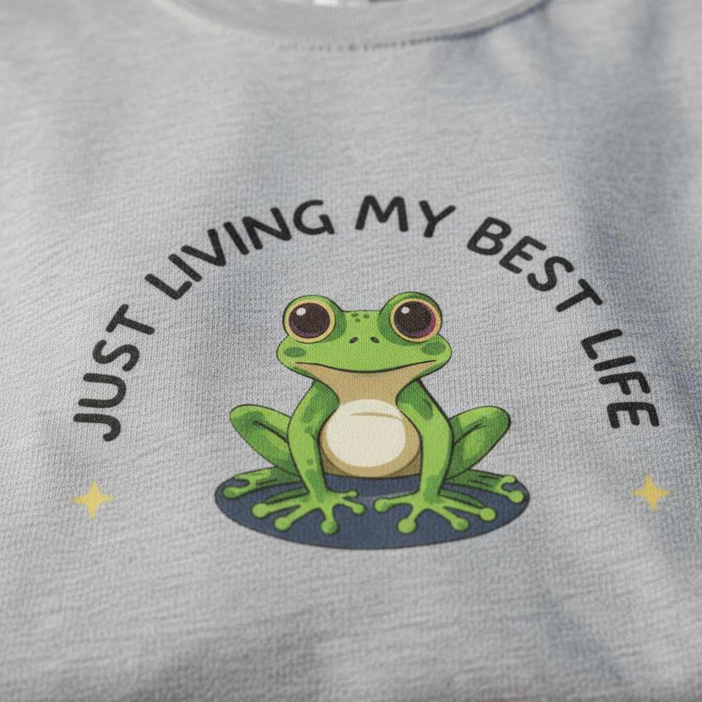 Frog Life macro grey