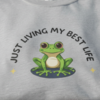 Frog Life macro grey