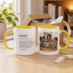 Teacher Definition Mug – Two-Tone Thank You Teacher Gift - #AlleyCrafters