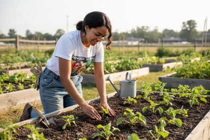 Gardening lifestyle shot
