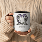 Personalised Zodiac Mug | Star Sign Birthday Gift | Custom Name & Birth Month - AlleyCrafters