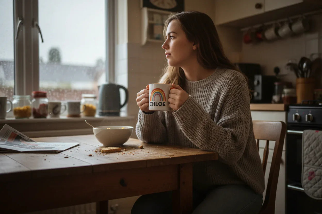 Personalised Rainbow Mug - Alley Crafters