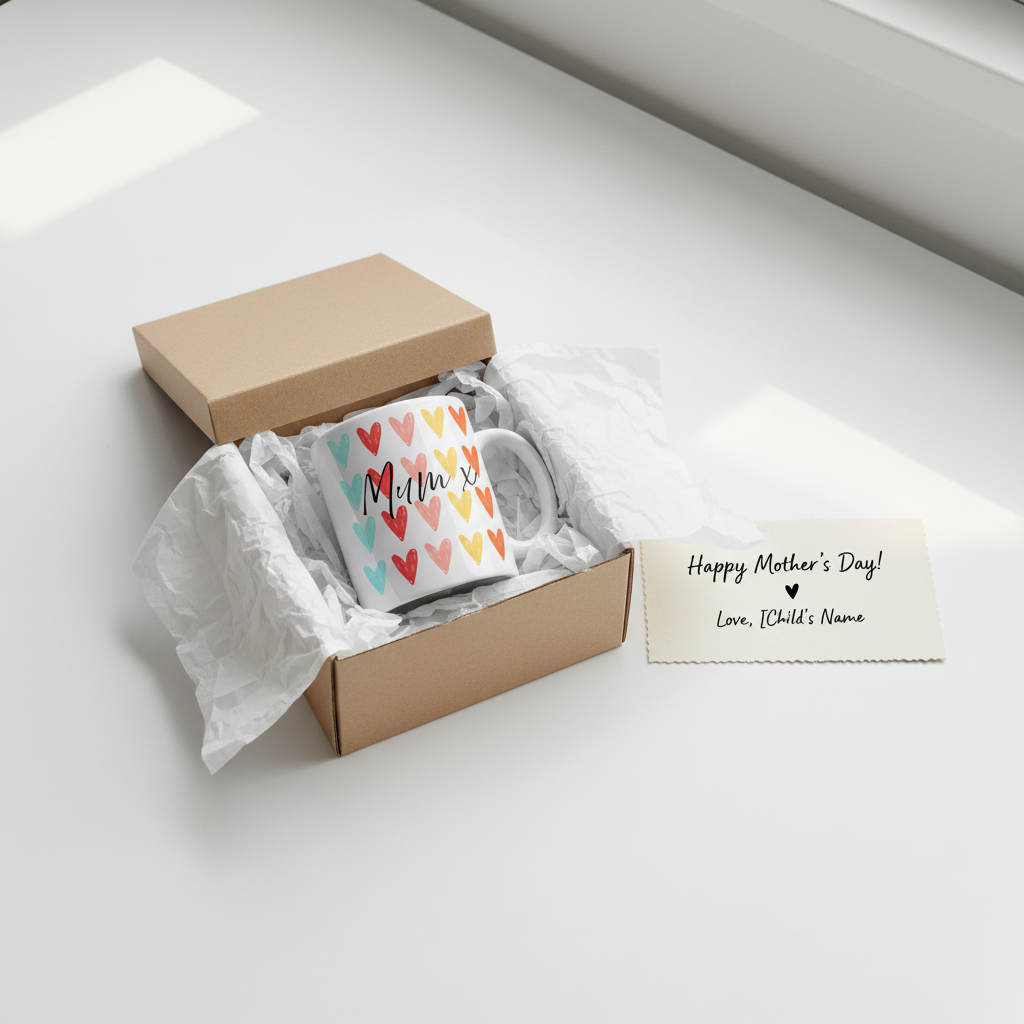 Gift presentation in box