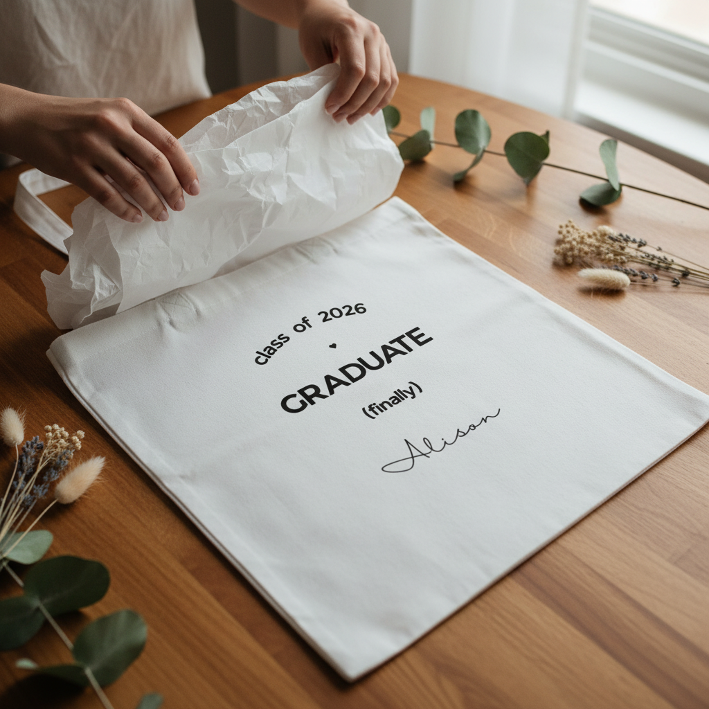 Gift Wrap — Clara, White, Unboxing