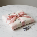 Gift Wrap — Lily, White