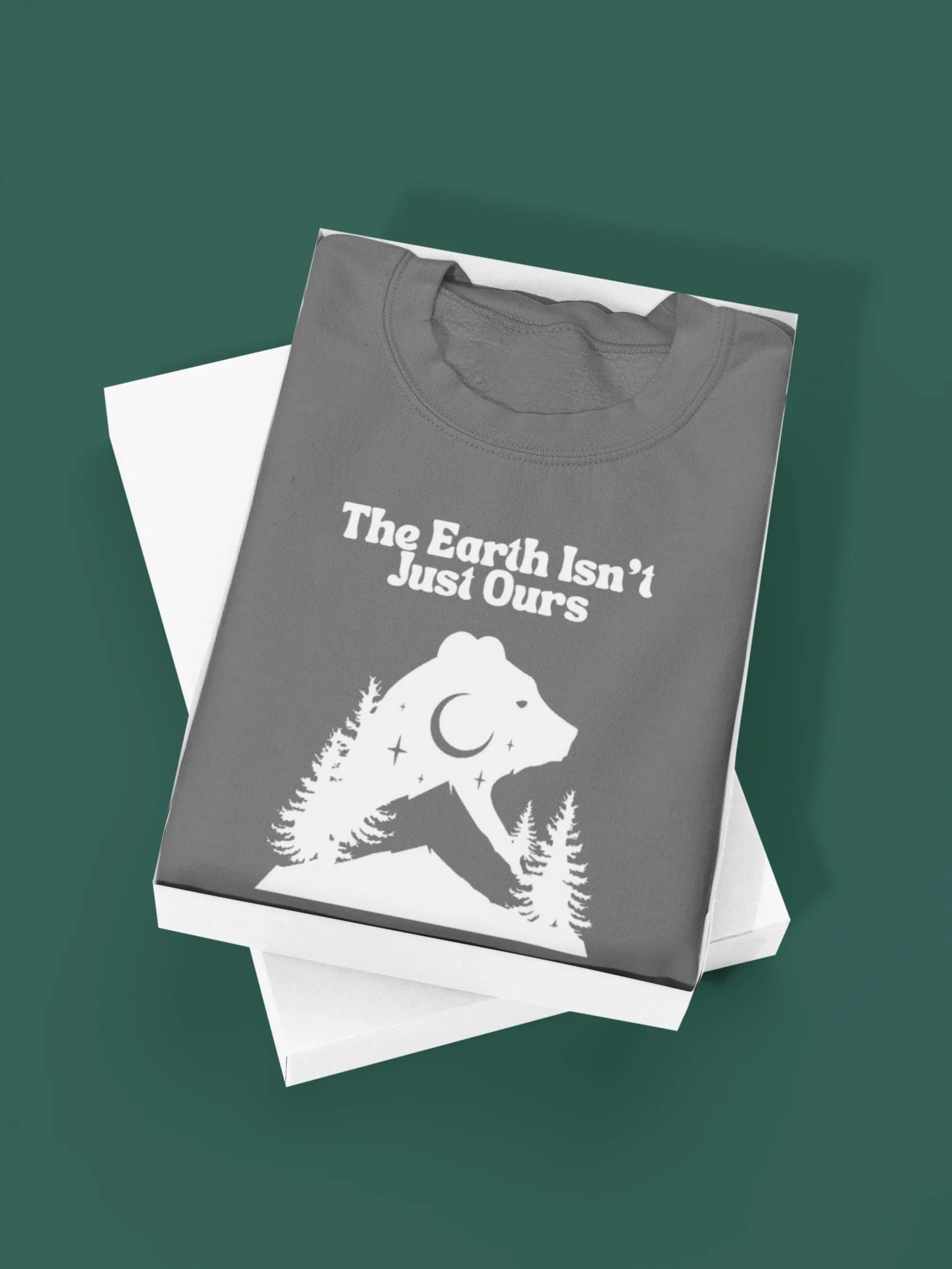The Earth Isn't Just Ours" Forest Moon Graphic - Alley Crafters