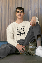 It’s a Dog’s World | Dog Lover Sweatshirt UK - Alley Crafters