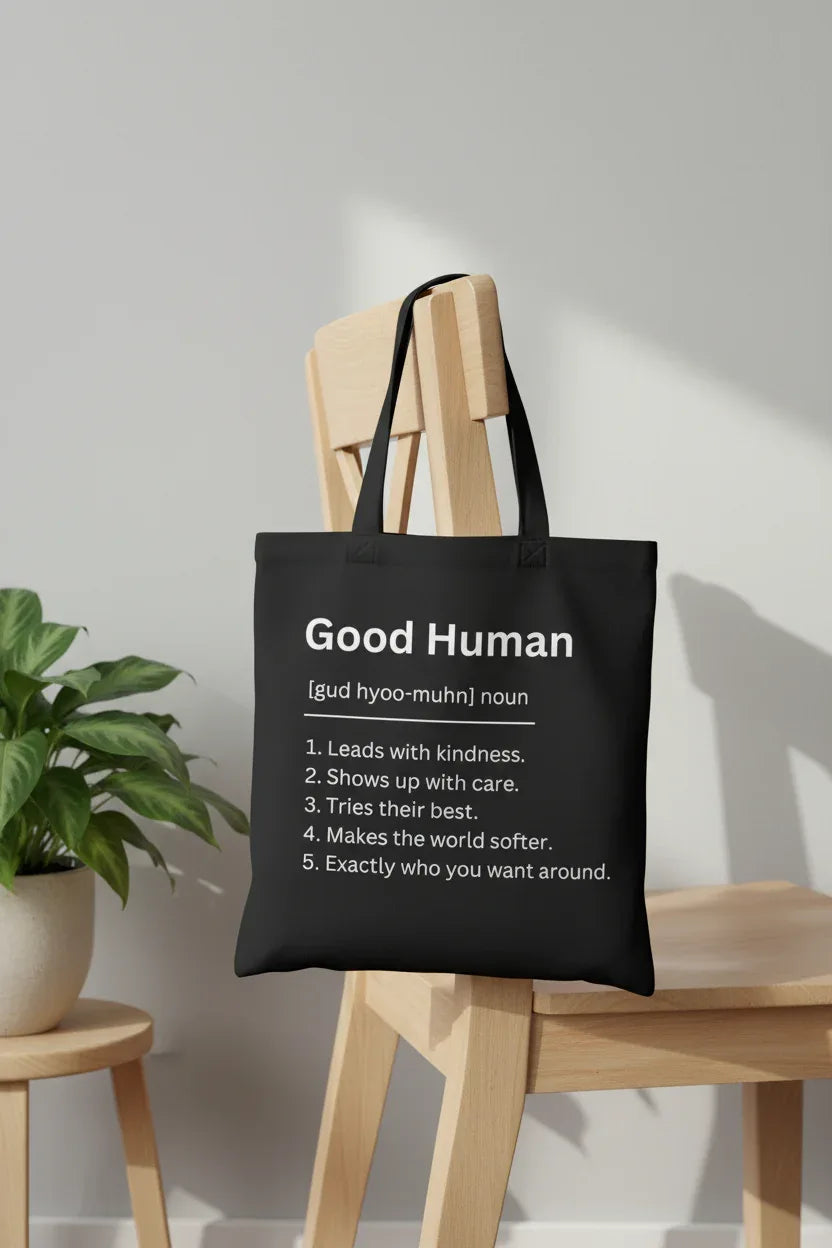 Definition Tote Bag — Personalised Gift Canvas Cotton Tote - Alley Crafters