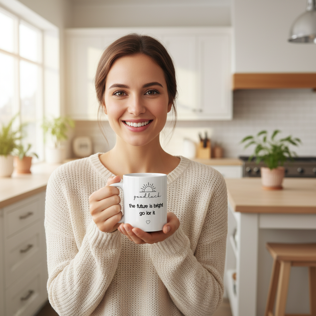 Good Luck Mug — Kitchen Lifestyle