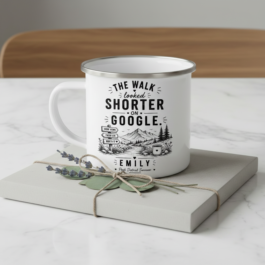Google Walk mug