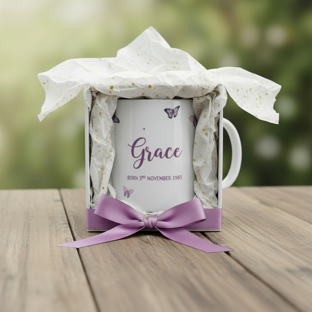 Grace Butterfly Mug