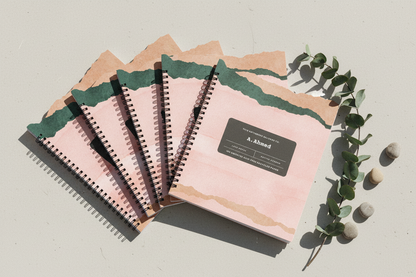 Grainy concrete fanned layout