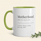 Funny Motherhood Mug – A Story About Coffee Getting Cold, 11oz - #AlleyCrafters