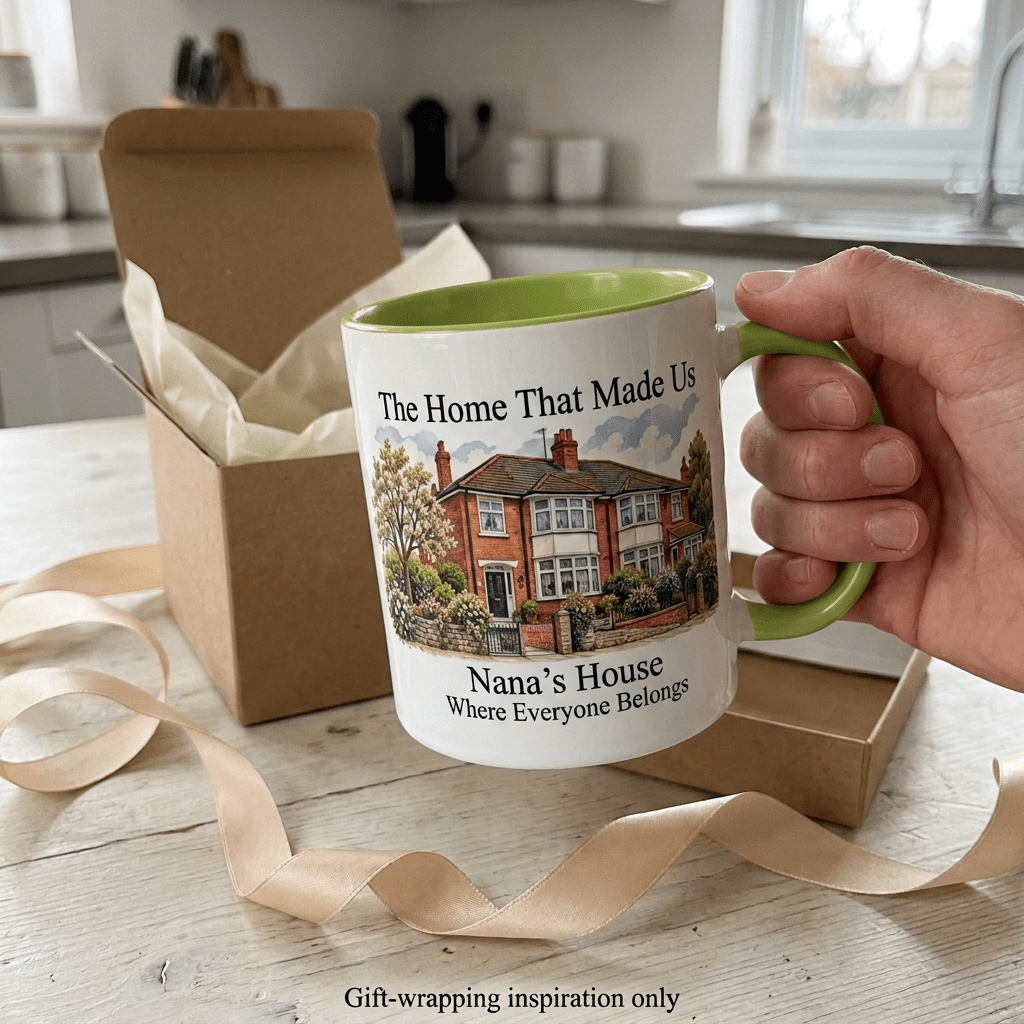 Personalised Family Home Mug – The House With All the Memories - #AlleyCrafters