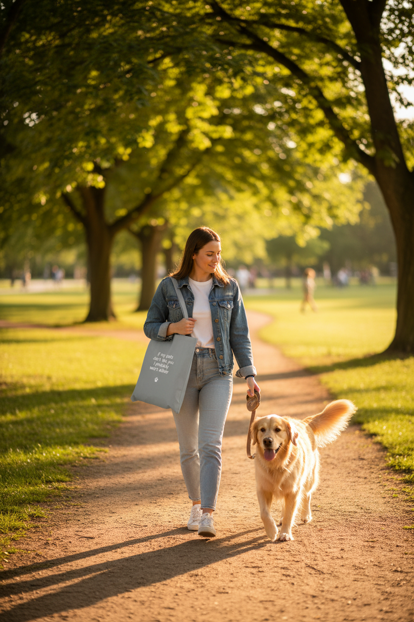 Grey Bag Dog Walk