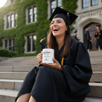 Hana — It's a Graduate Thing university steps mockup