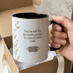 Personalised Long Distance Friendship Mug – Different Postcodes - #AlleyCrafters