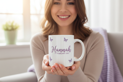 Hannah Butterfly Mug