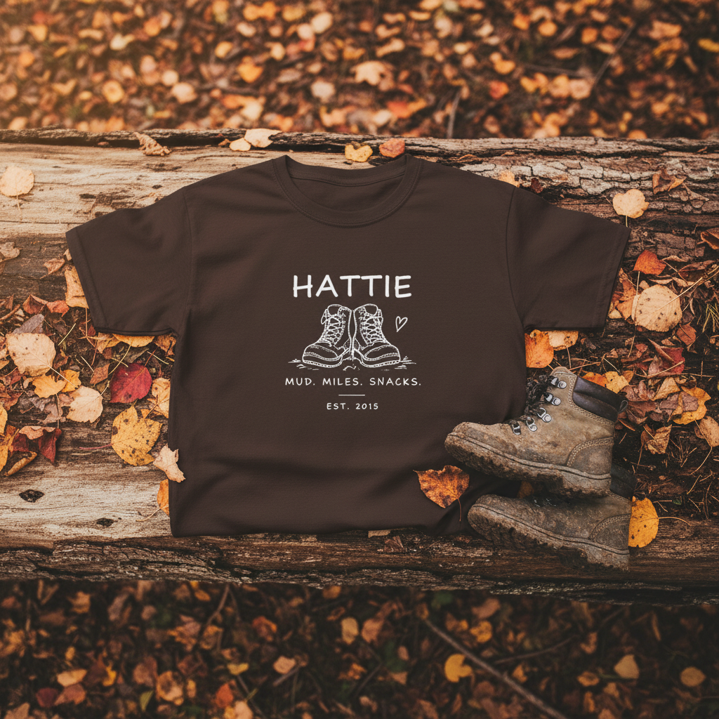 Hattie Dark Chocolate Flat Lay