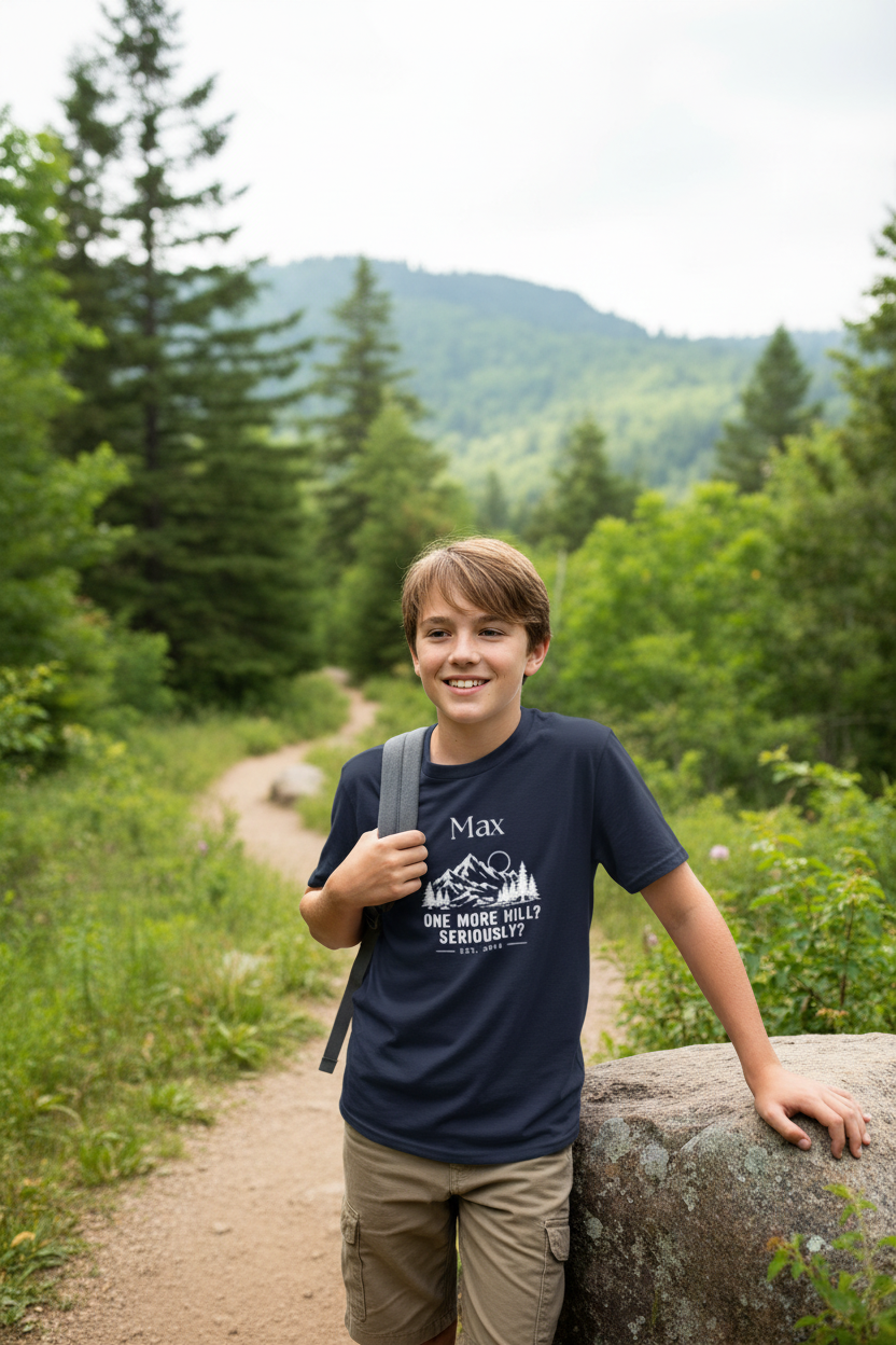 Hiking trail lifestyle