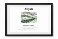 Personalised Framed Canvas Print — Funny Hill-Arrious Poem Art - AlleyCrafters