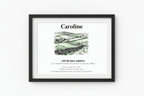 Personalised Framed Canvas Print — Funny Hill-Arrious Poem Art - AlleyCrafters