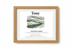 Personalised Framed Canvas Print — Funny Hill-Arrious Poem Art - AlleyCrafters