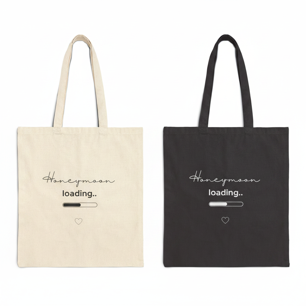 Honeymoon Loading Tote — Both Colours Display
