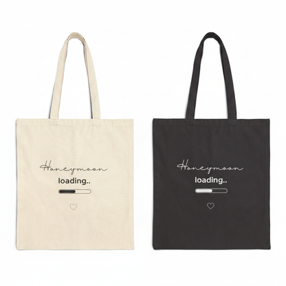 Honeymoon Loading Tote — Both Colours Display